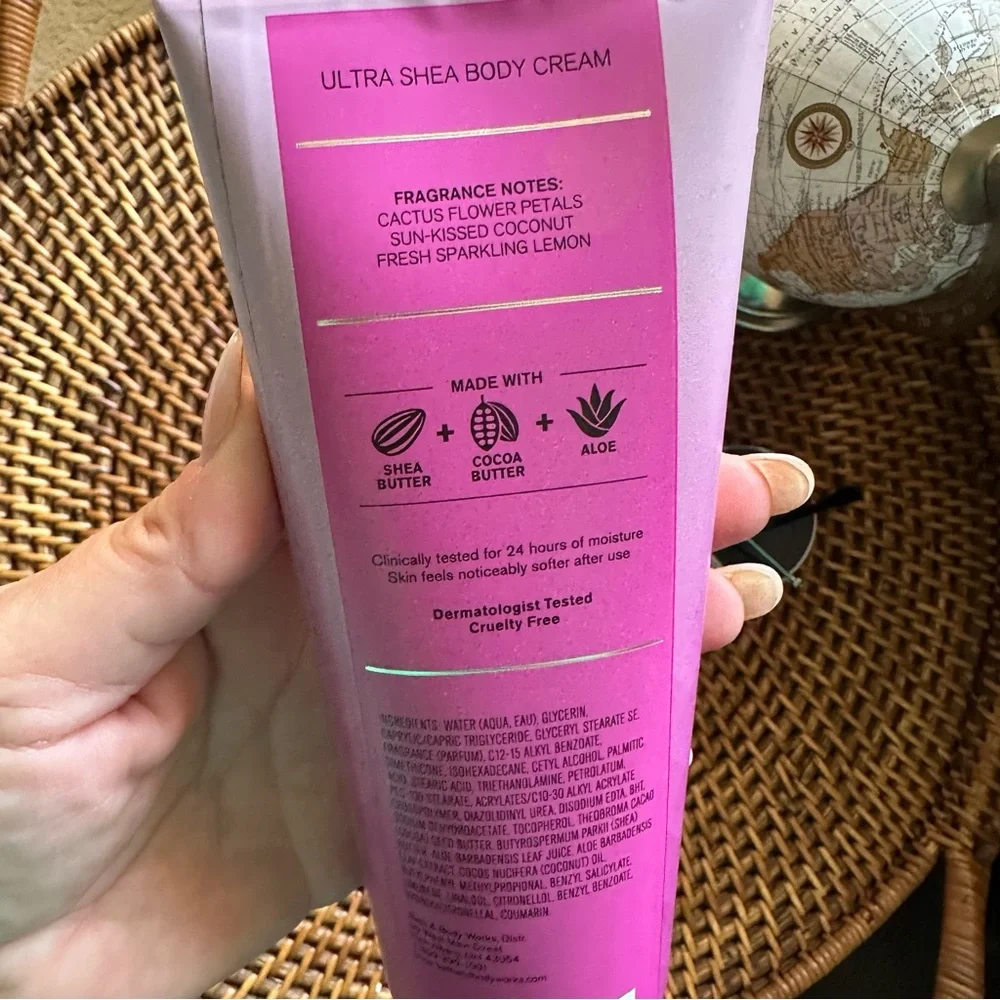 Bath & Body Works “Cactus Flower” 24 Hour Moisture Ultra Shea Body Cream